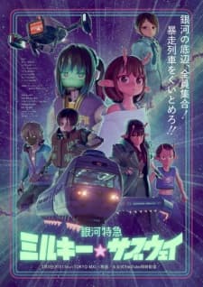 Ginga Tokkyuu Milky☆Subwayposter