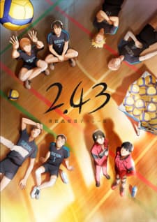 2.43: Seiin Koukou Danshi Volley-buposter