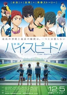 High☆Speed! Movie: Free! Starting Daysposter